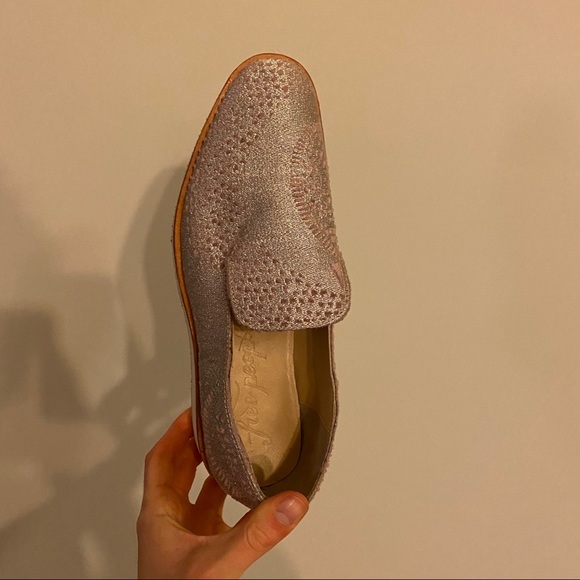 Free People Snake Eyes Metallic Slip On Loafer - Picture 12 of 12